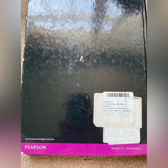 Social Psychology 9th Edition - Picture 2 of 2